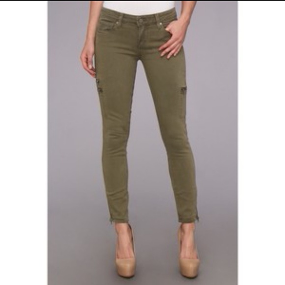 paige green jeans