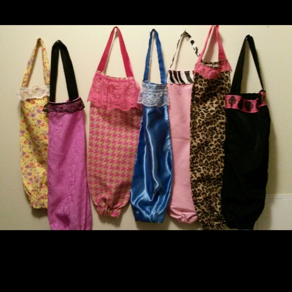 Grocery bag or Lingerie bag dispensers