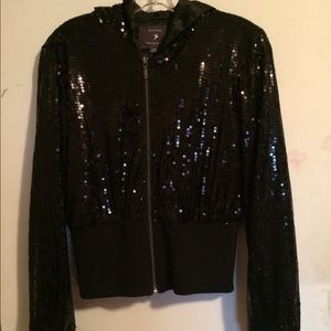 Forever 21 Sequin Hoodie
