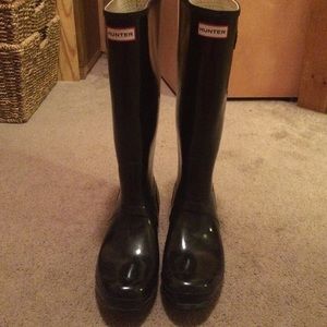 Hunter rain boots