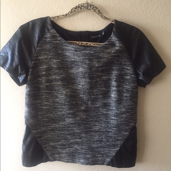 Trouve Tops - TROUVE boxy top