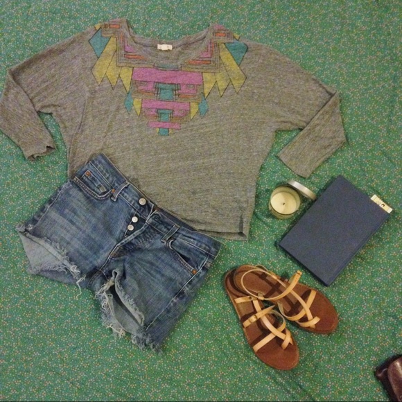 Geometric Print Top | F21