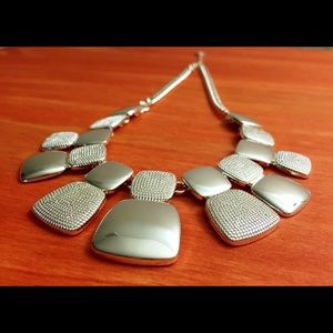 Silver Moonlight: Silver-tone Necklace