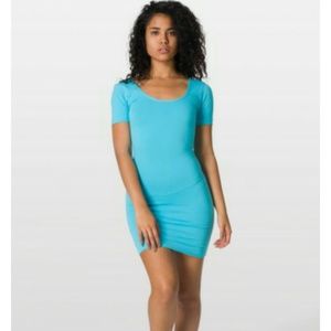 AA cotten spandex purple body con