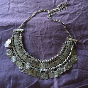 Coin boho necklace!