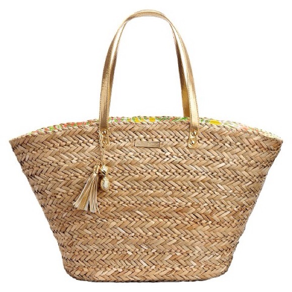 Lilly Pulitzer Happy Place Beach Tote