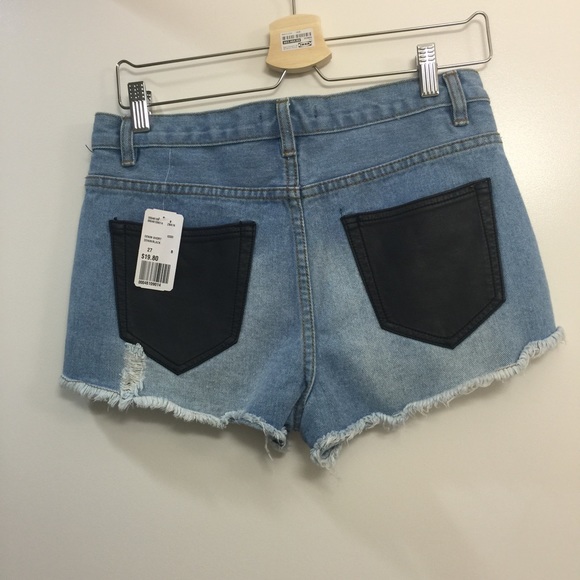 Forever 21 Shorts - F21 distressed high waisted denim shorts Forever 21 Shorts - F21 distressed high waisted denim shorts