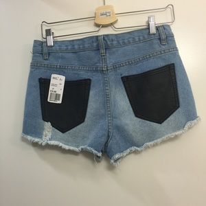 Forever 21 Shorts - F21 distressed high waisted denim shorts Forever 21 Shorts - F21 distressed high waisted denim shorts
