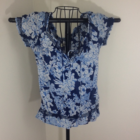 Hollister Co. Floral Top