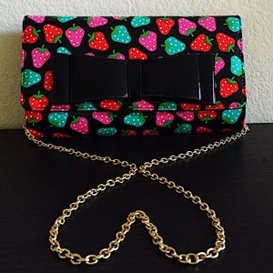 Berrylicious: Black/Multi color Handbag