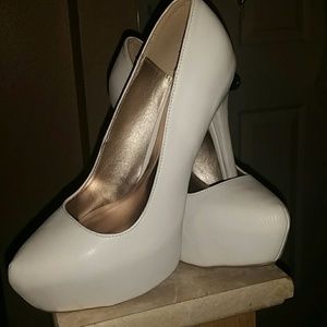 White CR heels