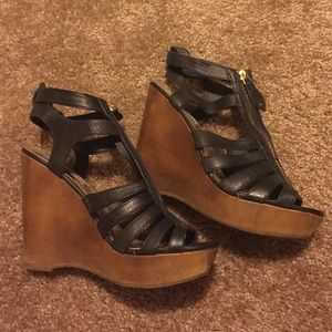 Steve Madden Strappy Wedges