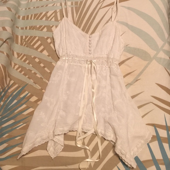 Romeo&juliet lace embroidered tank top