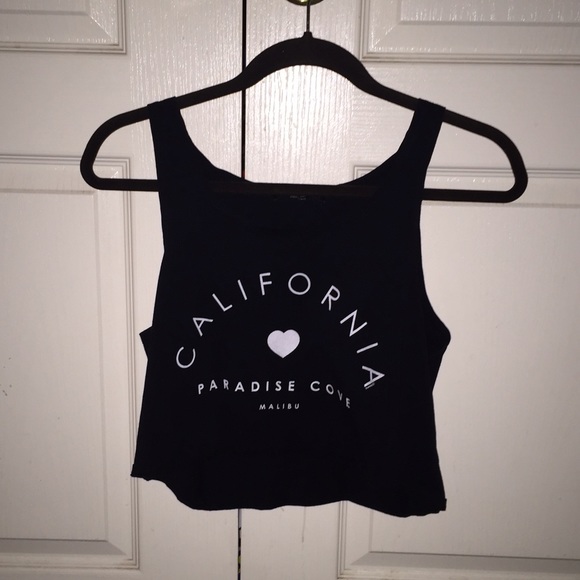 (Traded) Brandy Melville Paradise cove tank top - Picture 1 of 4