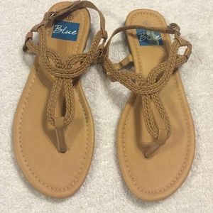 Tan sandals