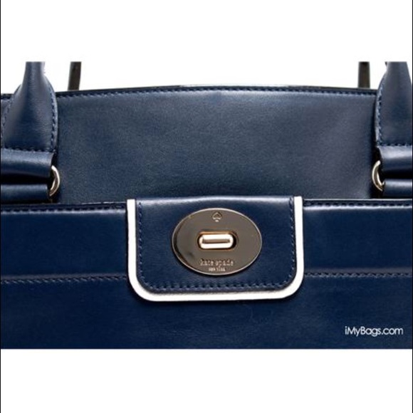 KATE SPADE LARGE HAMPTON ROAD DAVIS LEATHER TOTE - Picture 2 of 4