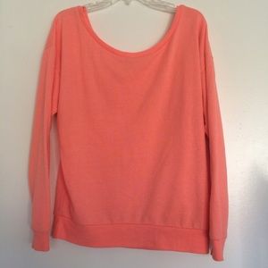 Salmon pink sweater