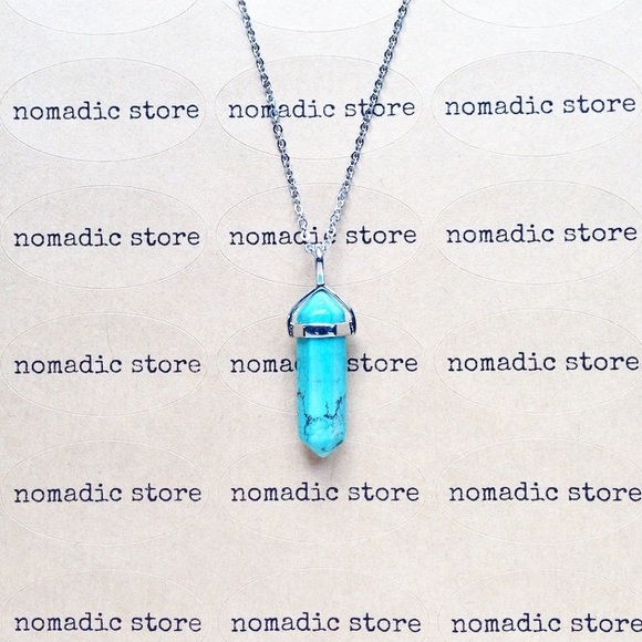 Urban Outfitters Jewelry - Turquoise stone necklace