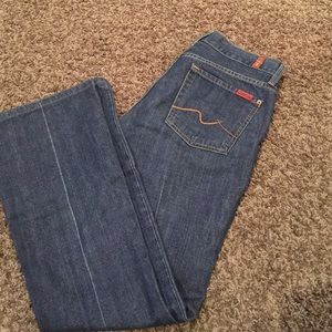 Boot cut jeans