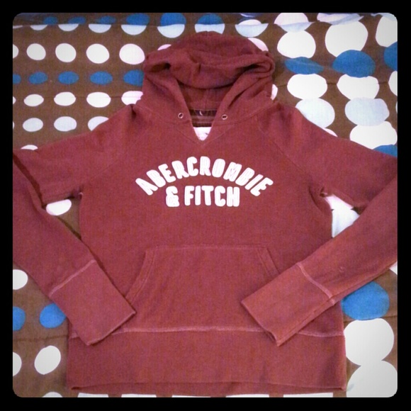 💕💕Abercrombie & Fitch XL Maroon Hoodie💕💕