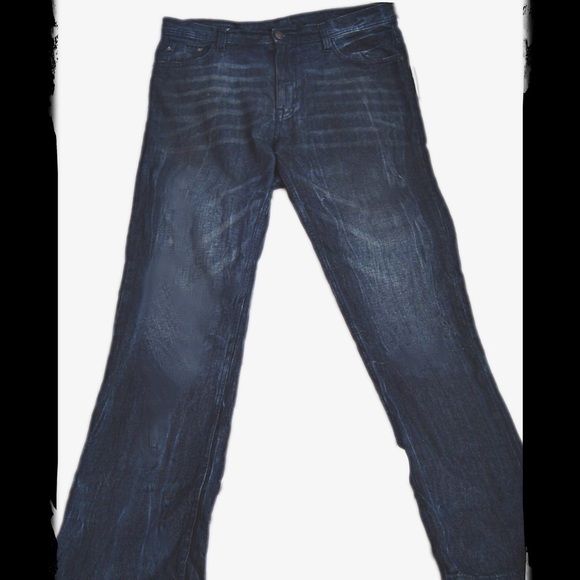 Men's Akademiks Dark Wash Jeans