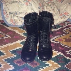 Black Combat Boots!