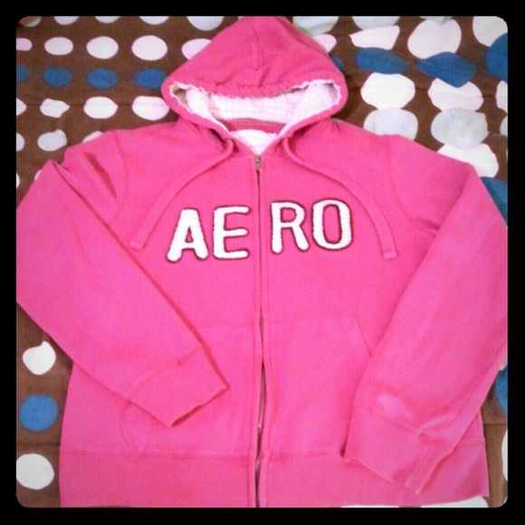 💝💝XL Magenta/Pink Aeropostale Zip-Up Hoodie💝💝