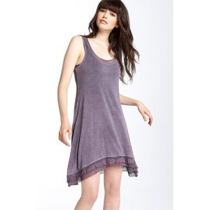 ✨Anthro Purple Tiered Flowy Ella Moss Boho Dress