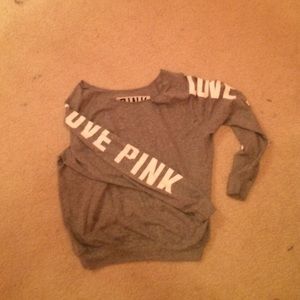 love pink pullover