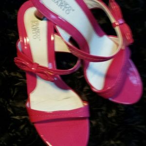 Hot pink heels