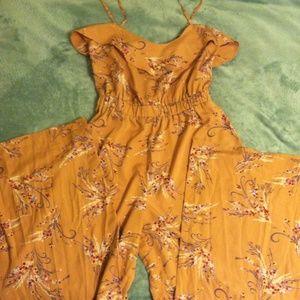 LC by Lauren Conrad Nude Jumpsuit