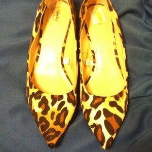 Cheetah Print Kitten Heels