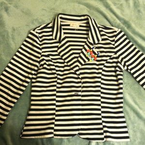 Striped Blazer