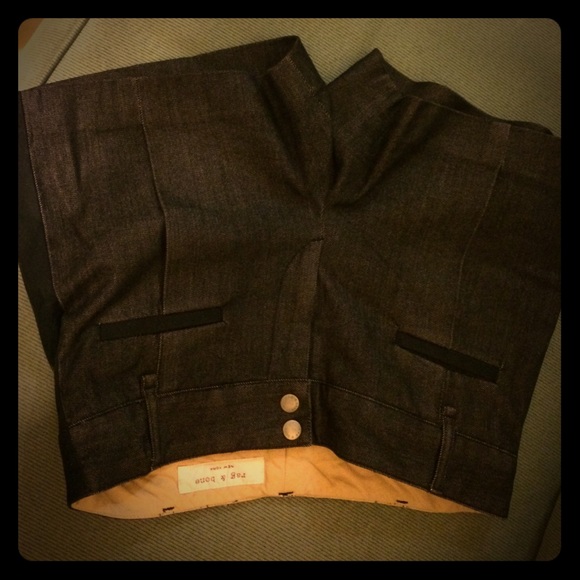 Black Denim Rag n Bone - Picture 1 of 2