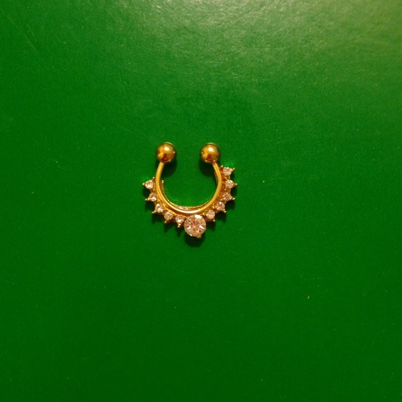Faux septum ring HOLD