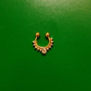 Faux septum ring HOLD