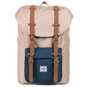 Herschel backpack khaki Polka dot