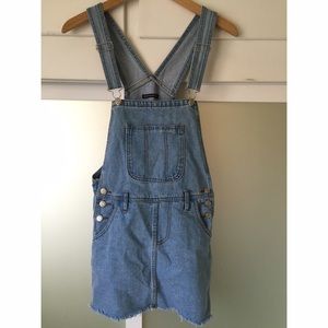 NWOT Brandy Melville Denim Overall Dress