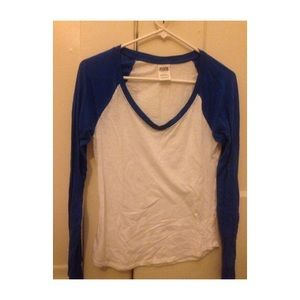 Baseball raglan tee
