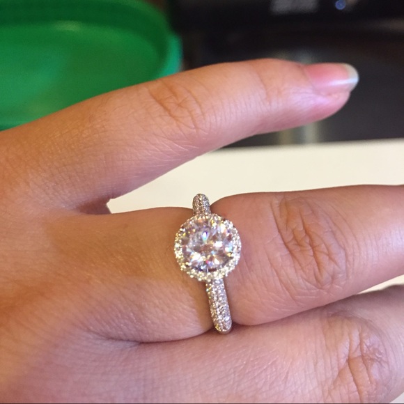 Crystals shining ring size 6 size 7 size 8