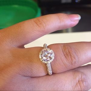 Crystals shining ring size 6 size 7 size 8