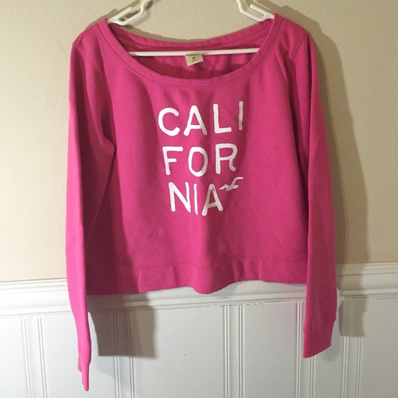 Hollister hot pink jacket