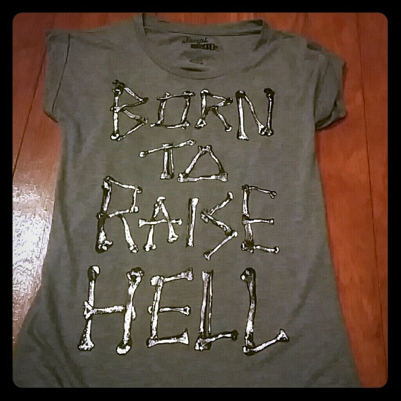 ❌SOLD❌ Born To Raise Hell T - Picture 1 of 3