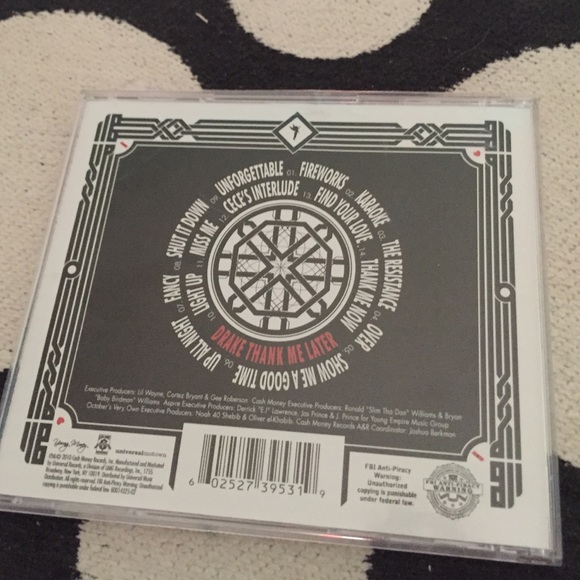 Drake Thank Me Later CD - Picture 2 of 2