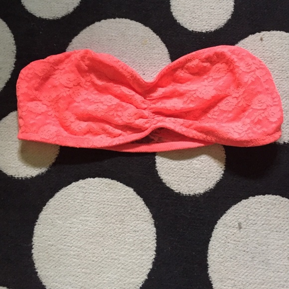 Victoria's Secret Bando in coral