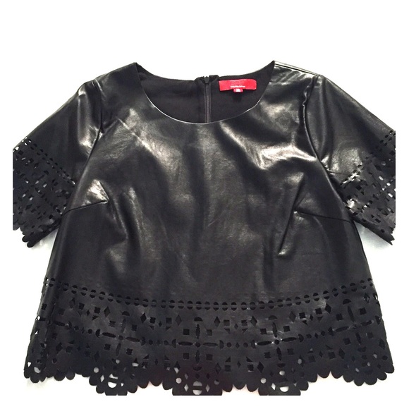 Brand new leather top