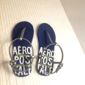 AEROPOSTALE SZ 8 FLIP FLOP THONG SANDAL