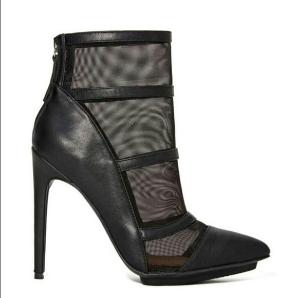 Nasty gal shoe cult mesh booties
