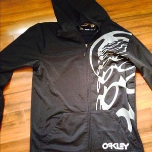 Oakley zip up sweatshirt