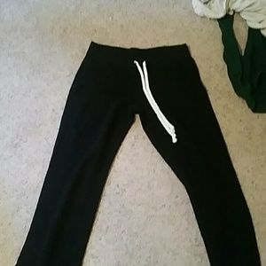 Black sweatpants